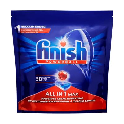 Detergente Para Lava Loucas C/ 30 Tabletes Finish Powerball