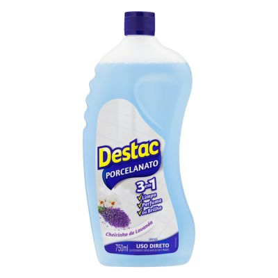 Limpa Piso Porcelanato 750ml Lavanda Destac