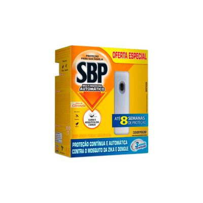 Repelente Eletrico Liquido + Aparelho 45 Noites Citronela 250ml Sbp