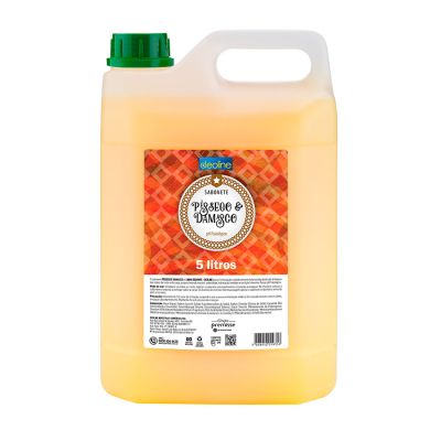 Sabonete Liquido 5l Pessego E Damasco Deoline