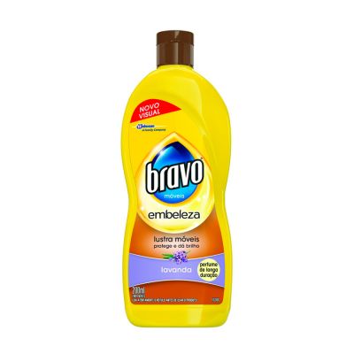 Lustra Moveis Brilho Lavanda 200ml Bravo