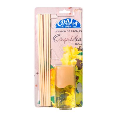 Difusor De Aromas Com Varetas Orquidea 100ml Coala