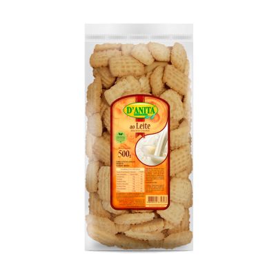 Biscoito Ao Leite 500g D'anita