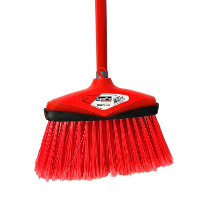 Vassoura C/ Cabo Vermelha Superpro 9674c