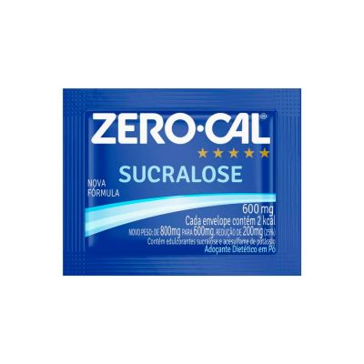 Adocante Em Po Sucralose Cx C/ 50 Saches 6g Zero Cal