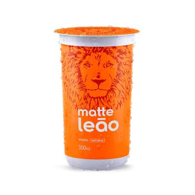 Cha Matte Leao Natural Copo 300ml