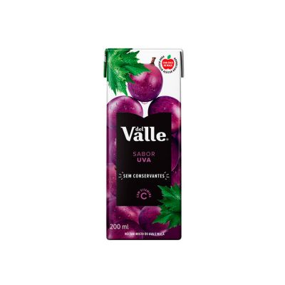 Suco Del Valle Nectar Uva Tp 200ml