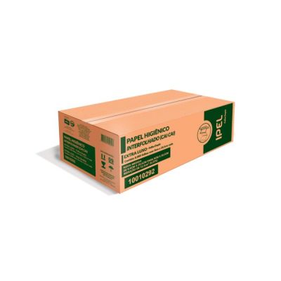 Papel Higienico Folha Dupla Cai Cai Interfolhado Cx C/8.000fls Ipel 10292