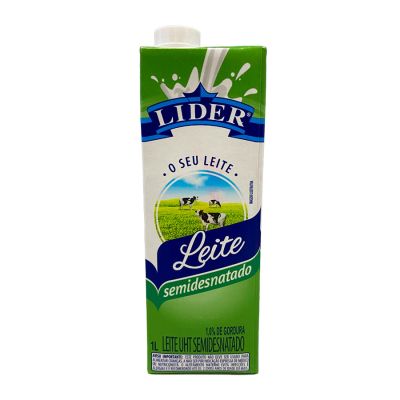 Leite Uht Semi Desnatado C/ Tampa 1 Litro Lider