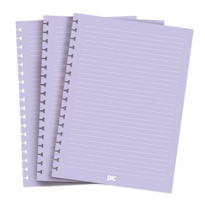 Refil Caderno Universitario Smart 48 Fls Lilas 4049re Dac