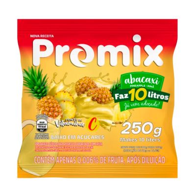 Refresco Em Po Promix Abacaxi 250g