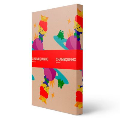 Cartolina 50 X 66 Branca Chamequinho Pct C/100 140g