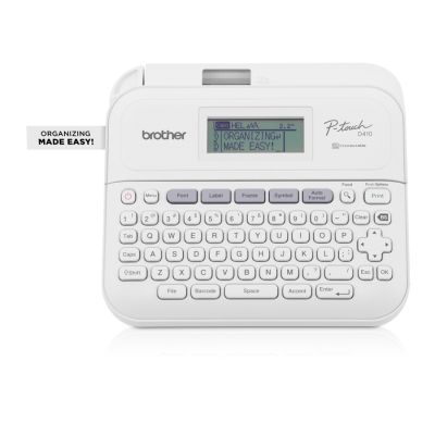 Rotulador Eletronico Portatil Com Cortador Manual Ptd410 Brother