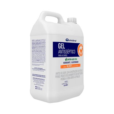 Alcool Gel Antisseptico 70% 5,1l Quimidrol