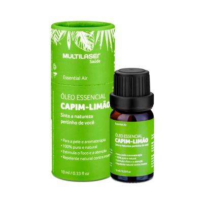 Oleo Essencial Capim-limao Bem Estar 10ml Hc126 Multi