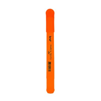 Marca Texto Gel Ca9004 Laranja Brw