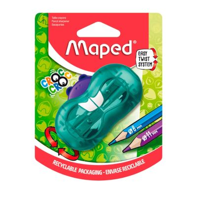 Apontador C/ Deposito Croc Croc Esquilo Bls C/1 018410 Maped