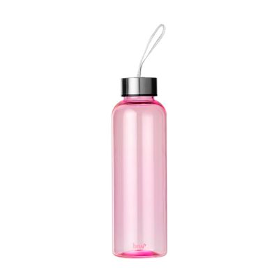 Garrafa Plastica Com Alça 500ml Rosa Ga0420 Brw
