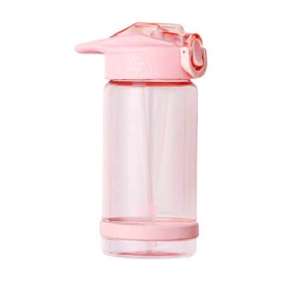 Garrafa Plastica 500ml C/trava Rosa Ga0320 Brw