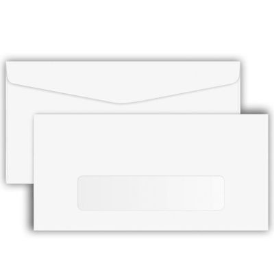 Envelope Comercial Oficio 114x229 75g C/visor 2050 Cx C/1000 Foroni