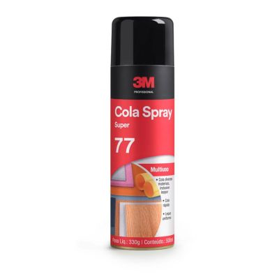 Cola Spray 77 3m 330g - Cola Permanente