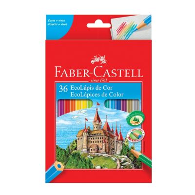 Lapis De Cor Ecolapis C/36 Faber-castell