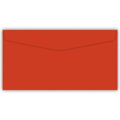Envelope Colors 114x229 Vermelho 80g 2525 C/100un Foroni