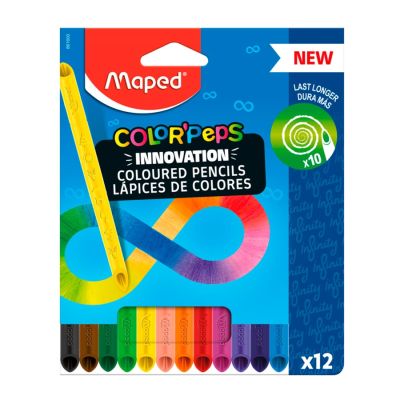 Lapis De Cor 12 Cores Colorpeps Infinity 861600 Maped