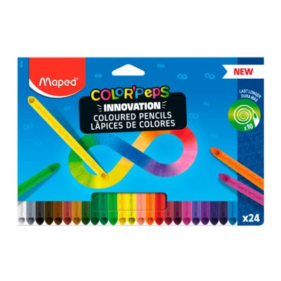 Lapis De Cor 24 Cores Colorpeps Infinity 861601 Maped