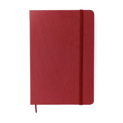 Caderneta Classica Pautado 160fls 14x21 Vermelho Quente Cicero Papelaria