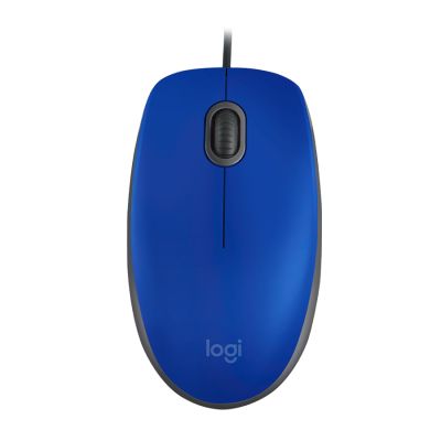 Mouse Com Fio Usb M110 Silent Blue 910-006662 Logitech