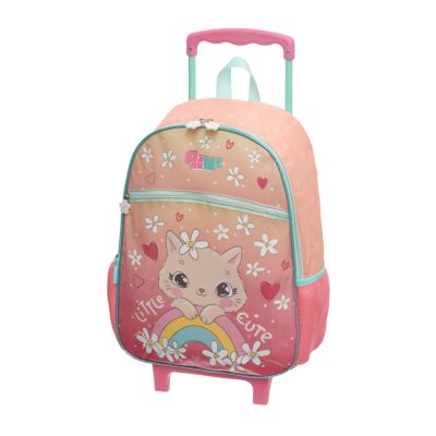 Mochila Infantil C/ Rodas Pack Me Little Cute Pink 998ar01 Pacific