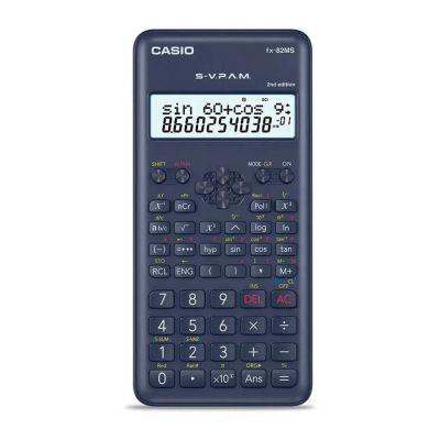 Calculadora Cientifica Preto 240 Funcoes Fx8ms2 Casio