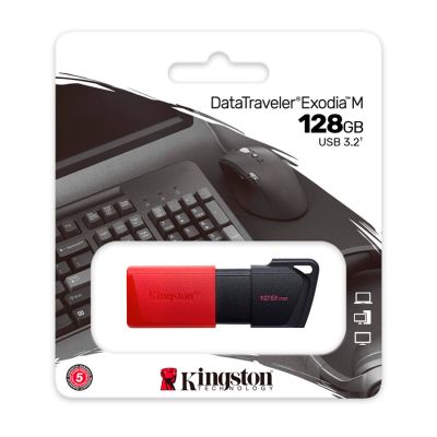 Pen Drive Datatraveler Exodia M 128gb Usb 3.2 Dtxm/128gb Kingston