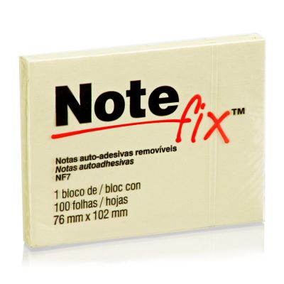 Notefix 657 Amarelo 76x102mm 100 Folhas