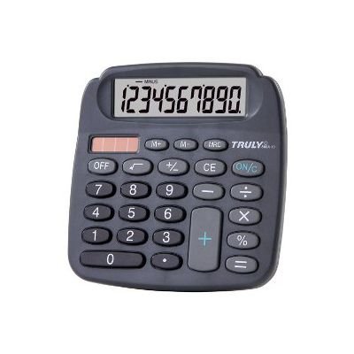 Calculadora Mesa 10 Digitos 808a-10 Preta Truly