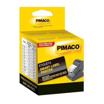 Etiqueta P/ Smart Label Slp-2rlh 28x89mm Rolo C/380 Etiquetas Pimaco