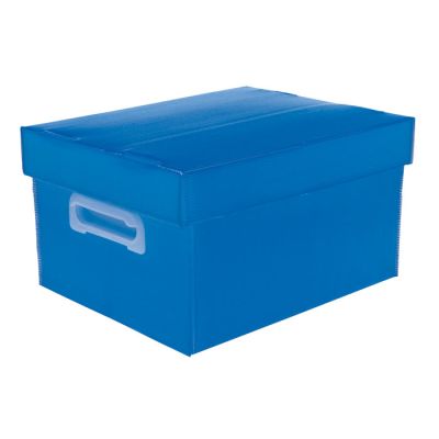 Caixa Organizadora Pequena Azul Best Box Polibras 22109