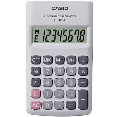 Calculadora Bolso 8 Digitos Hl-815l-we-w Casio