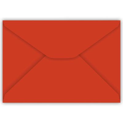 Envelope Colors 114x160 Vermelho 80g 2524 Cx C/100 Foroni