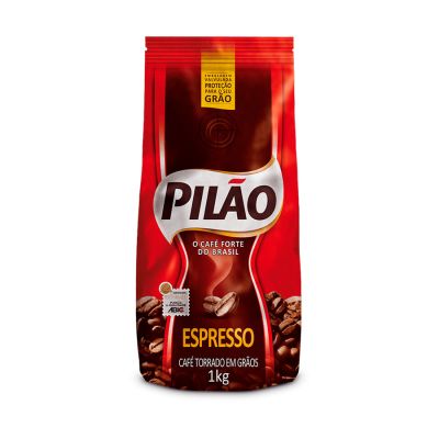 Cafe Espresso Torrado Em Graos 1kg Pilao