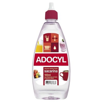 Adocante Liquido Sacarina 100ml Adocyl