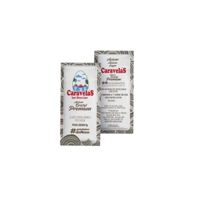 Acucar Cristal Premium Sache 5g Caravelas Cx C/1000