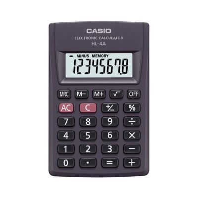 Calculadora Bolso 8 Digitos Hl-4a-s4-dp Casio