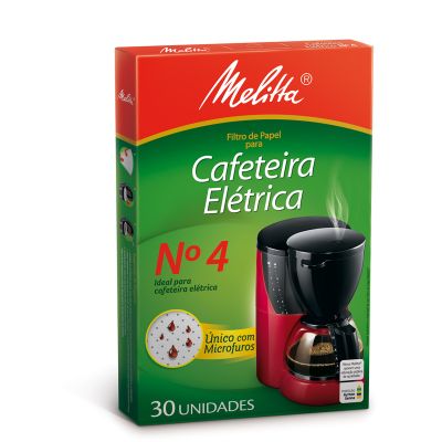 Filtro Papel P/ Cafe Melitta Nº4 C/30un