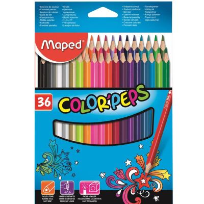 Lapis De Cor 36 Cores Color Peps Maped