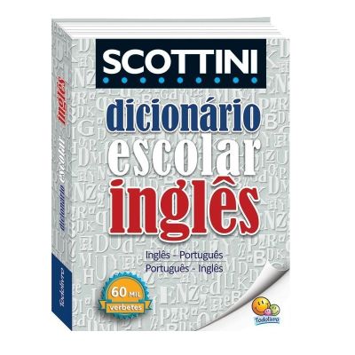 Dicionario Ingles Scottini 60.000 Verbetes