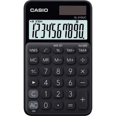 Calculadora Bolso 10 Digitos Sl-310uc-bk Preta Casio