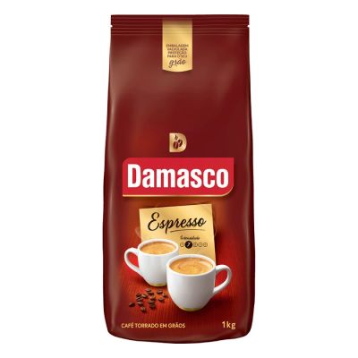 Cafe Espresso Torrado Em Graos 1kg Damasco