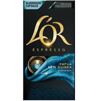 Capsula Cafe Espresso L'or Papua 08 52g C/10 Unidades